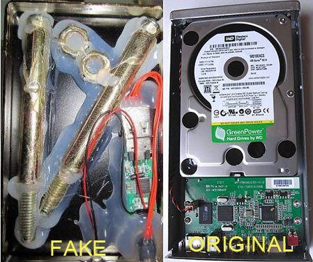 How to Spot Fake External Hard Disk Drives without Taking Them Apart